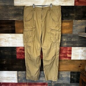 Denim Supply Ralph Lauren Cargo Pants Mens 36x31 Beige Military Style Preowned